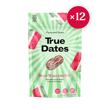 True Dates Sour Watermelon naturally sweet dates