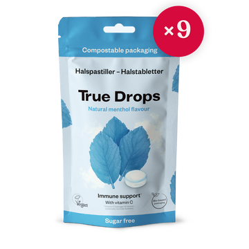 TrueDrops Menthol Cough Drops