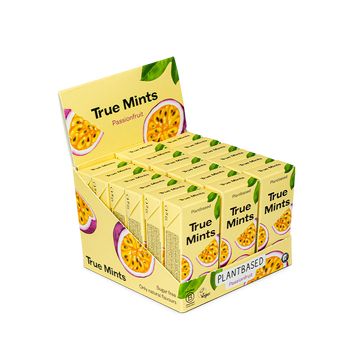 True Mints Passion Fruit Plantbased Pastilles