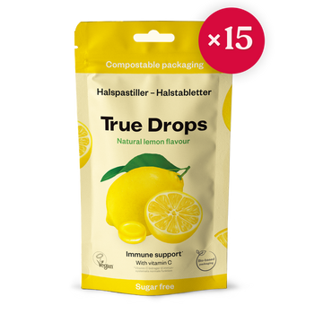 TrueDrops Lemon Cough Drops