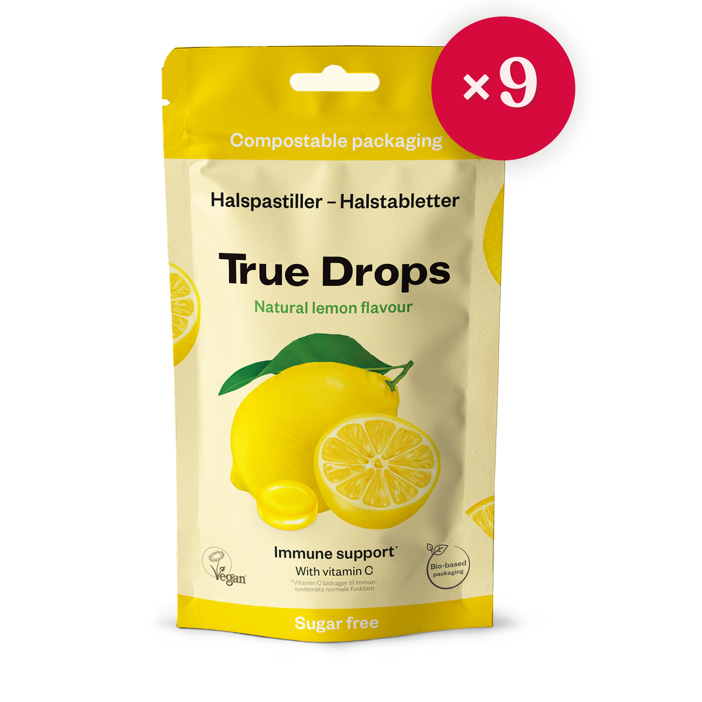 TrueDrops Lemon Cough Drops