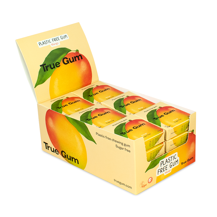 True Life Mango Natural, Plastic-Free Mango Chewing Gum | Shop Now – True Co