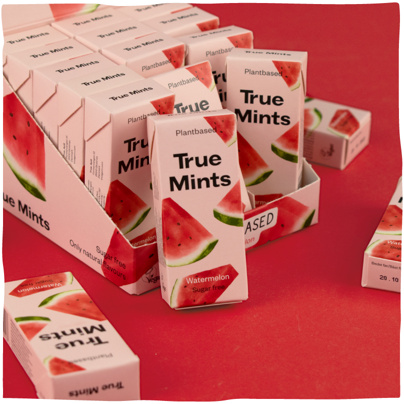 True Mints Watermelon Plantbased Pastilles