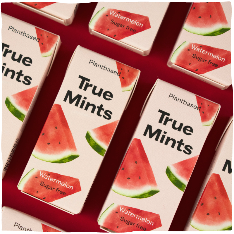 True Mints Watermelon Plantbased Pastilles